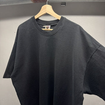 1990s Heavyweight Blank Black Tee