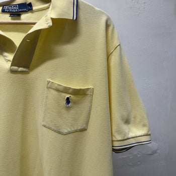 Vintage 2000s Polo Ralph Lauren Yellow Shirt