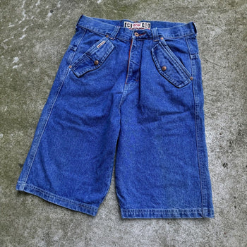 1990s Y2K OZOC Baggy Denim Jean Shorts
