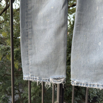 2000s Levi's 501xx Thrashed Faded Repaired Jeans