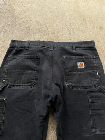 2000s THRASHED CARHARTT DOUBLE KNEE SHORTS