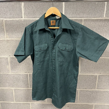 1990s Big Ben Garage Grey Mechanic Work Shirt