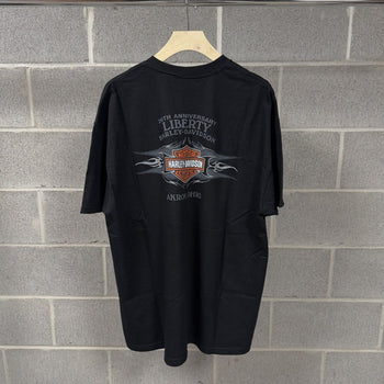 2000s Harley Davidson Ace Flame Pocket Tee
