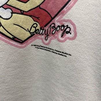 Vintage 1990s Betty Boop Dog Crewneck Sweatshirt