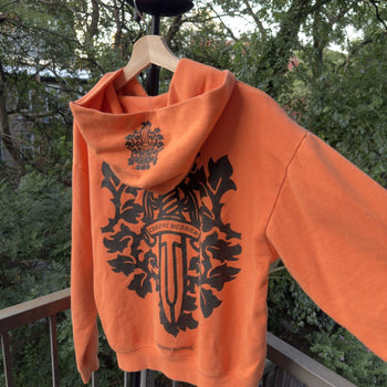 Chrome Hearts Orange Vine Dagger Hoodie