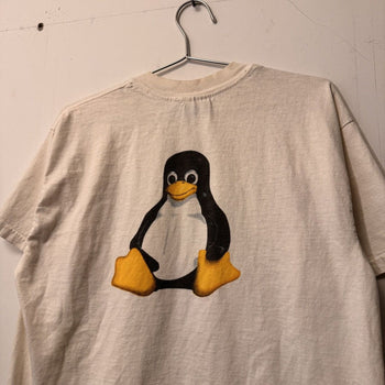 2000s SGI LINUX PENGUIN PC SOFTWARE LOGO TEE