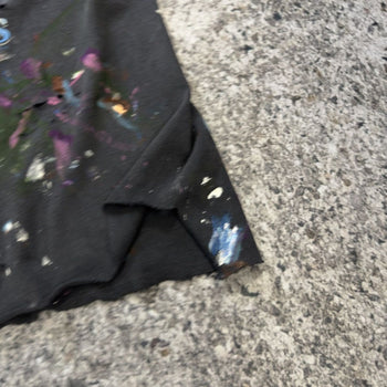 1990s Harley Davidson Thrashed Paint Splattered Tee