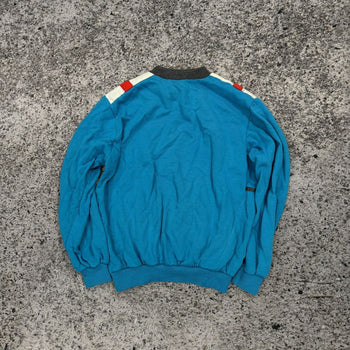 Sudadera con cuello redondo Adidas Ventex de los años 70 y 80