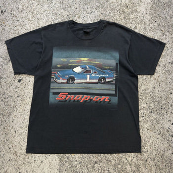 1990s Faded Snap On Racecar Tee