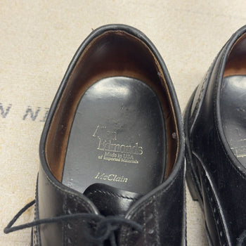 Allen Edmonds McClain Black Leather Wingtip Oxford