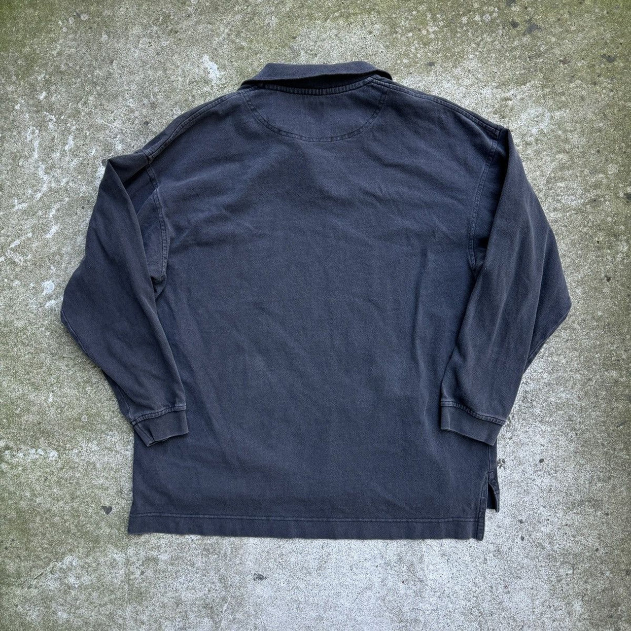 Vintage 1990s Gap Faded Black Cotton Shirt