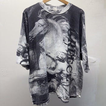 Vintage 1990s Greece Marble in History Art Tee
