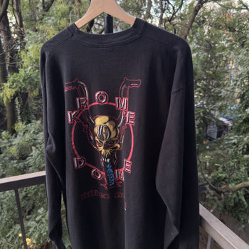 1990s Krome Dome Biker Gear Longsleeve Tee
