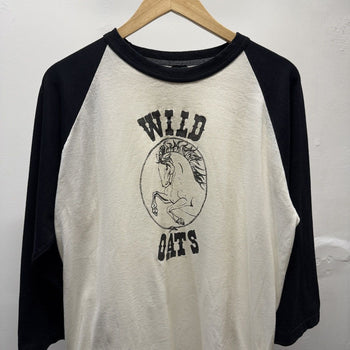 Vintage 1990s Faded Distressed Raglan Tee
