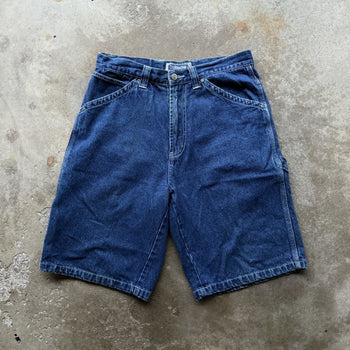 2000S Y2K BAGGY CARPENTER DENIM SKATER SHORTS JORTS