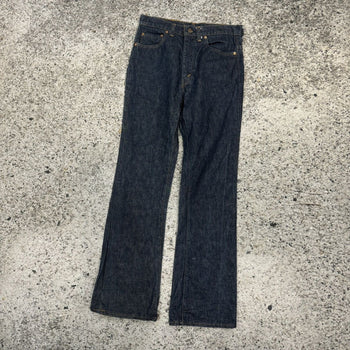 1970s LEVI'S 517 - 0217 SINGLE STITCH DARK WASH DENIM JEANS