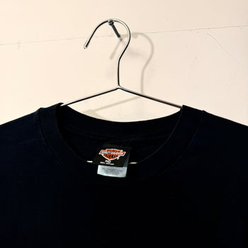 1990s HARLEY DAVIDSON STAR LOGO DYED LONGSLEEVE TEE