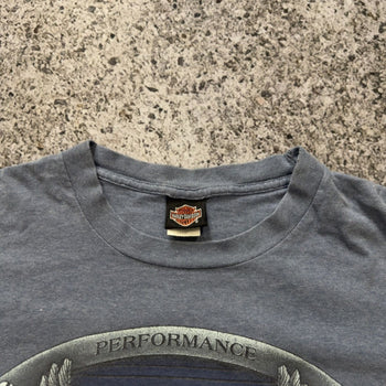 Camiseta Harley Davidson descolorida de los años 90
