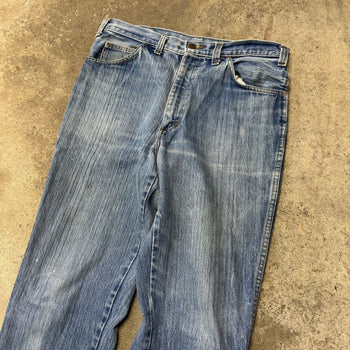 1970s DICKIES BOOTCUT FLARE TALON DENIM JEANS