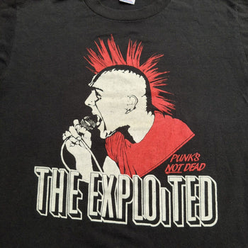 1980s THE EXPLOITED PUNK'S NOT DEAD TEE