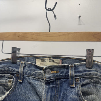 Vintage 2000s Levi’s 517 Faded Distressed Bootcut Jeans