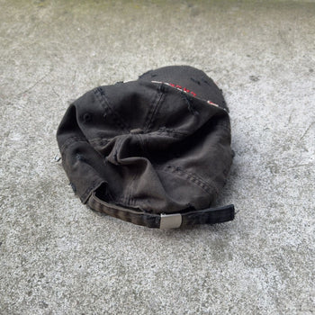 2000s Thrashed Faded Distressed London Grunge Hat