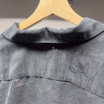 2000s Harley Davidson Motorcycles Silk Rayon Shirt