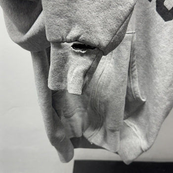 2000s Distressed USMC Faded Zip Up Hoodie