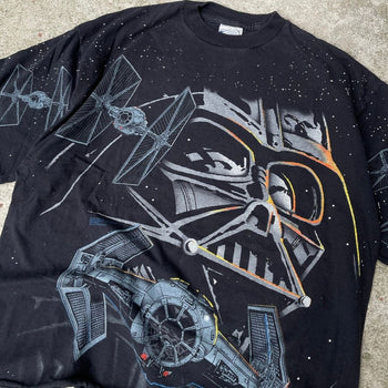 1990s STAR WARS DARTH VADER AOP TEE CROPPED