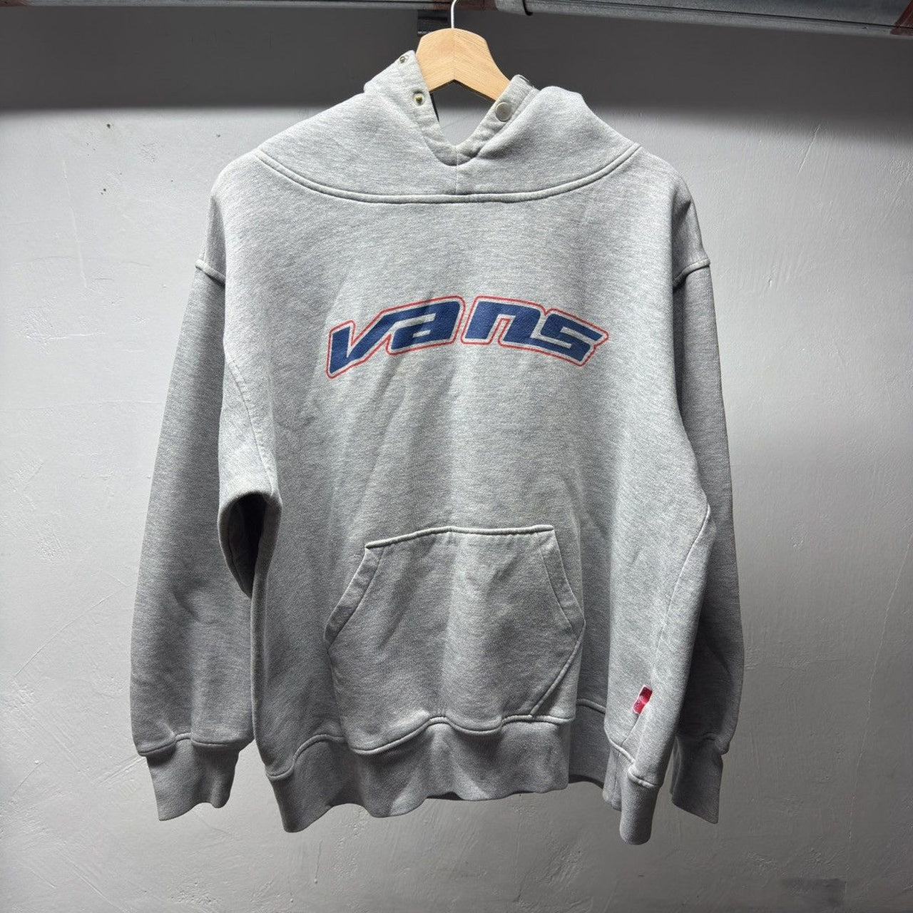 1990s Y2K Vans Logo Hoodie