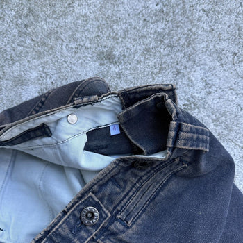 BLUE BLUE SEILIN WE NEVER CHANGE FADED CANVAS WORK PANTS