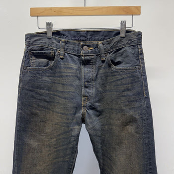 Vintage 2000s Levi’s 501 Faded Smoky Indigo Wash Jeans