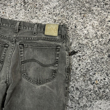 1990S THRASHED FADED DISTRESSED LEE DENIM JEANS