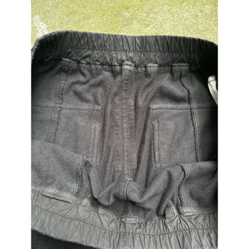 RICK OWENS DRKSHDW FW22 STROBE CREATCH CARGO SWEATPANTS