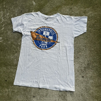 1960s COMBED COTTON INDIANAPOLIS RACEWAY PARK TEE