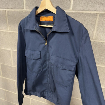 1990s Made in USA Zip Up Work Jacket