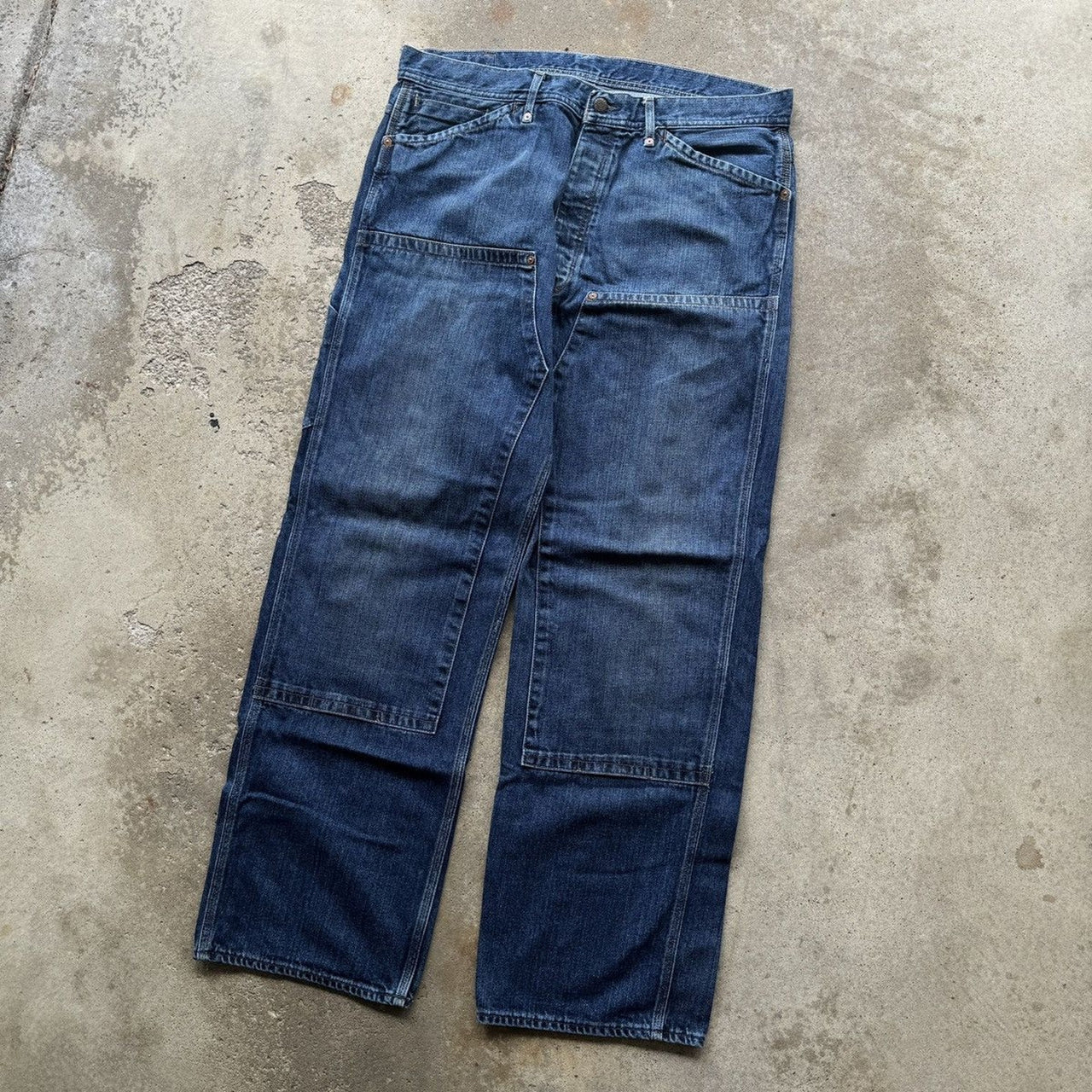 2000s POLO RALPH LAUREN GIVE CARPENTER JEAN DENIM DOUBLE KNEE