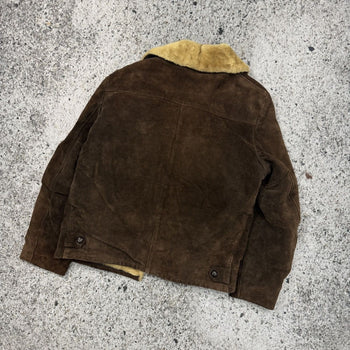 1960S DUPONT QUILON SUEDE LEATHER JACKET