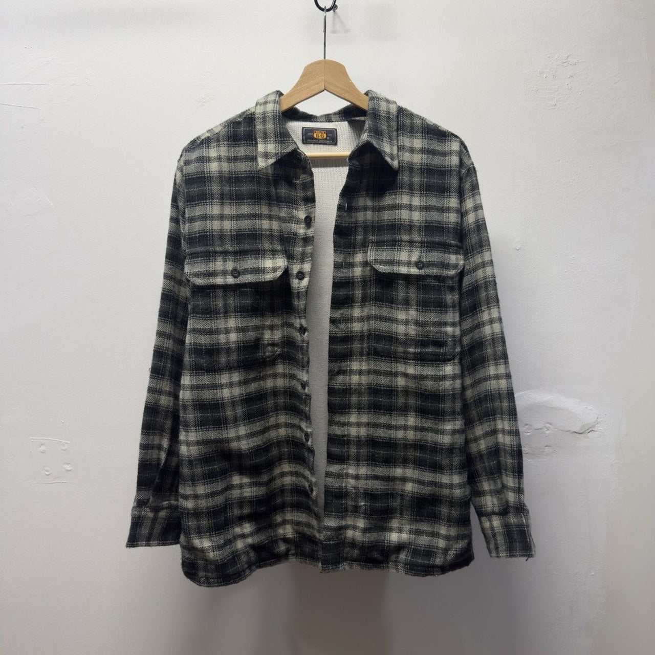 Vintage 2000s Plaid Thermal Lined Grunge Flannel Shirt