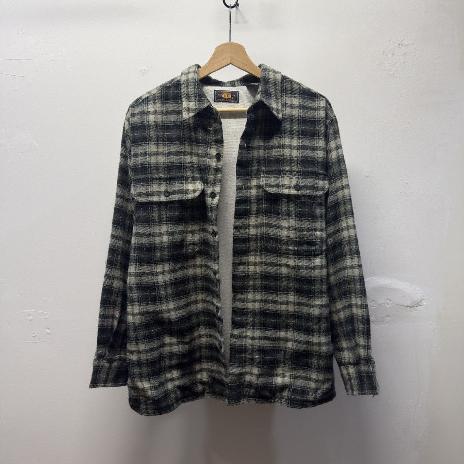 Vintage 2000s Plaid Thermal Lined Grunge Flannel Shirt
