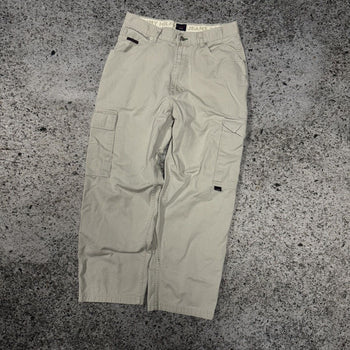 Pantalones cargo holgados de carpintero con pernera ancha de Tommy Hilfiger de la década de 2000
