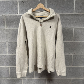 1990s/2000s Polo Ralph Lauren Quarter Zip Sweater