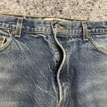 Vaqueros Levi's 517 Bootcut Faded Denim de los años 2000