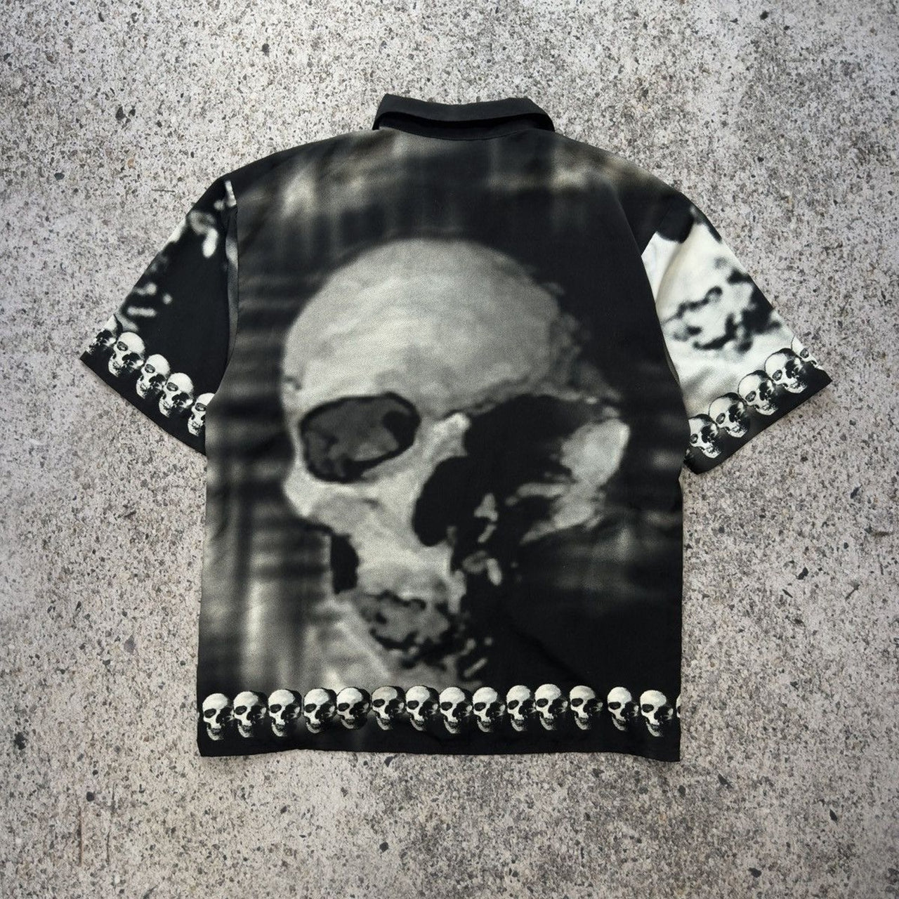 2000s Dragonfly Skull Shirt