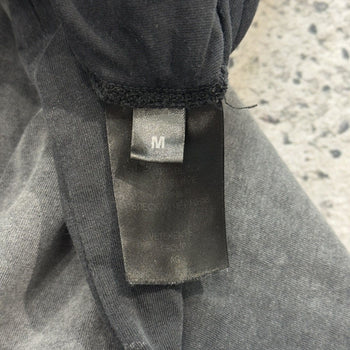 Vetements SS23 Runway Washed Black Double Layer Baggy Wide Leg Sweatpants