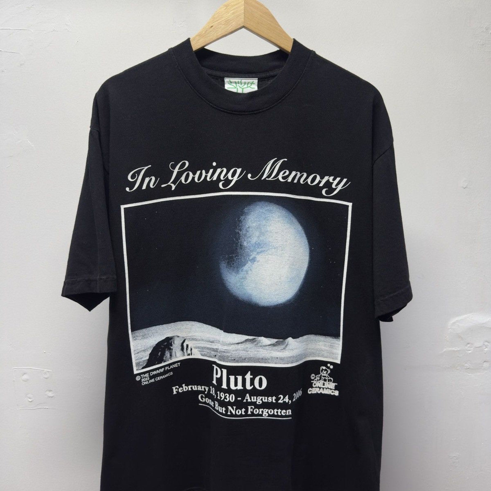 Online Ceramics In Loving Memory Pluto Tee