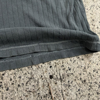 Camisa Henley de punto térmico de algodón acanalado de Levi's de gran tamaño de los años 2000