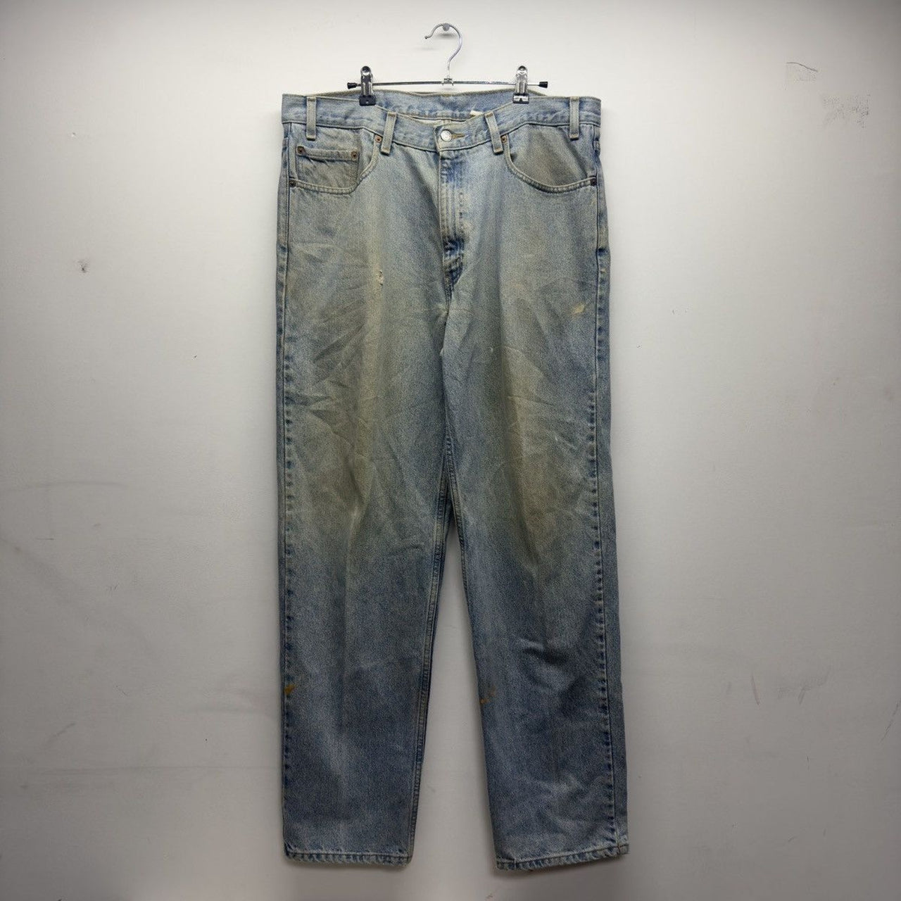 Vintage 2000s Levi's 550 Relaxed Jeans Faded Distressed