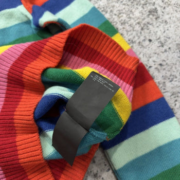 Saint Laurent Paris Hedi Slimane AW15 Rainbow Stripe Sweater