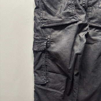 True Religion Black Cargo Pants